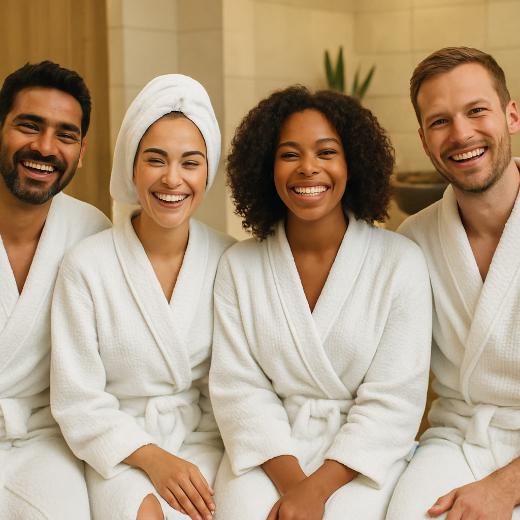 Happy Spa Clients
